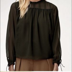 NWT Aritzia Lourdes blouse